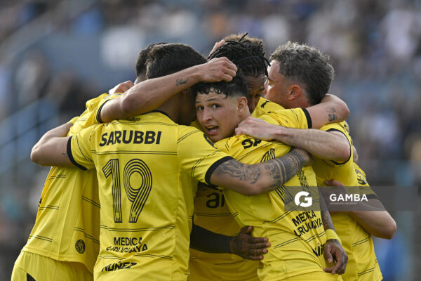Cristian Leonel Jaime, de Peñarol, Liga AUF Uruguaya. Estadio Luis Tróccoli.
