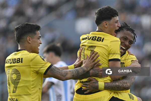 Cristian Leonel Jaime, de Peñarol, Liga AUF Uruguaya. Estadio Luis Tróccoli.