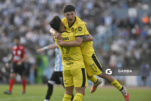 Cristian Leonel Jaime, de Peñarol, Liga AUF Uruguaya. Estadio Luis Tróccoli.