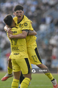 Cristian Leonel Jaime, de Peñarol, Liga AUF Uruguaya. Estadio Luis Tróccoli.