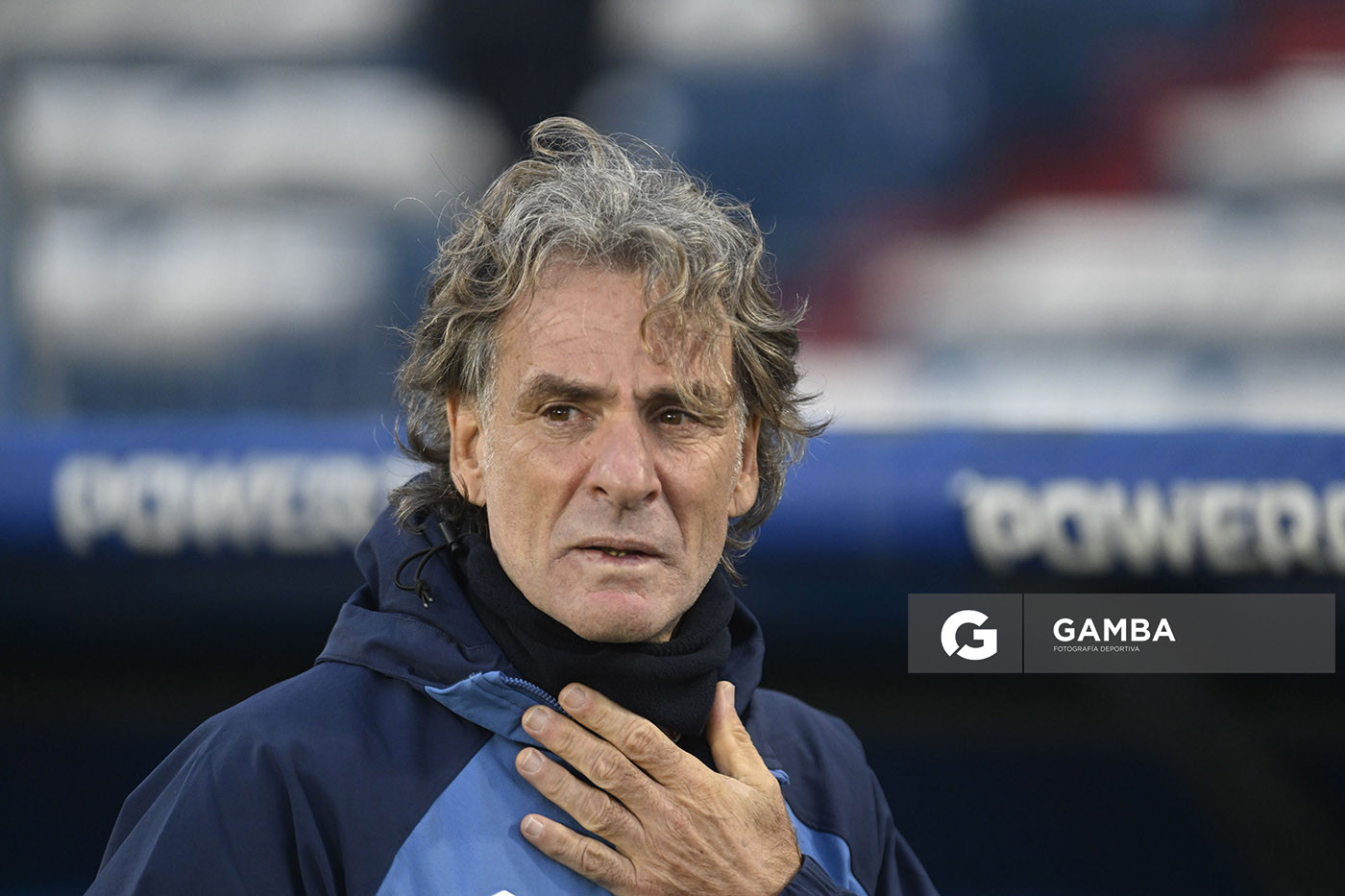 Daniel Carreño, director técnico de Nacional, Copa AUF Uruguay. Estadio Gran Parque Central.