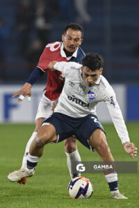 Rubén Botta, de Nacional, Copa AUF Uruguay. Estadio Gran Parque Central.