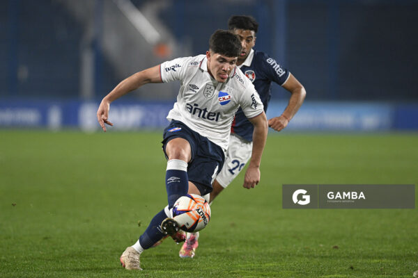 Pavel Núñez, de Nacional, Copa AUF Uruguay. Estadio Gran Parque Central.