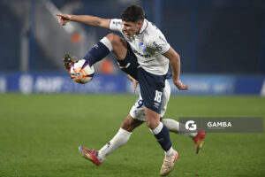 Pavel Núñez, de Nacional, Copa AUF Uruguay. Estadio Gran Parque Central.