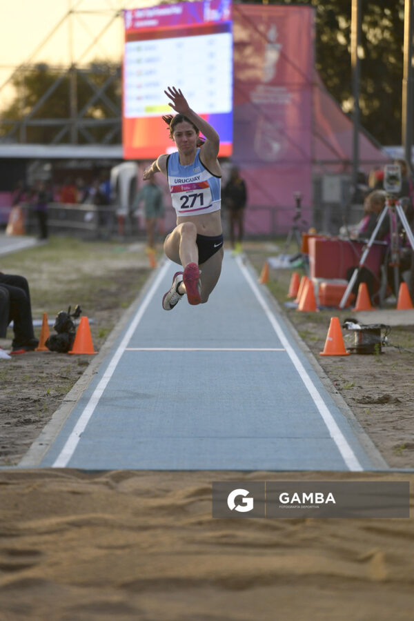 Millie Díaz (Uruguay). XIII Juegos Suramericanos Santa Fe 2026.