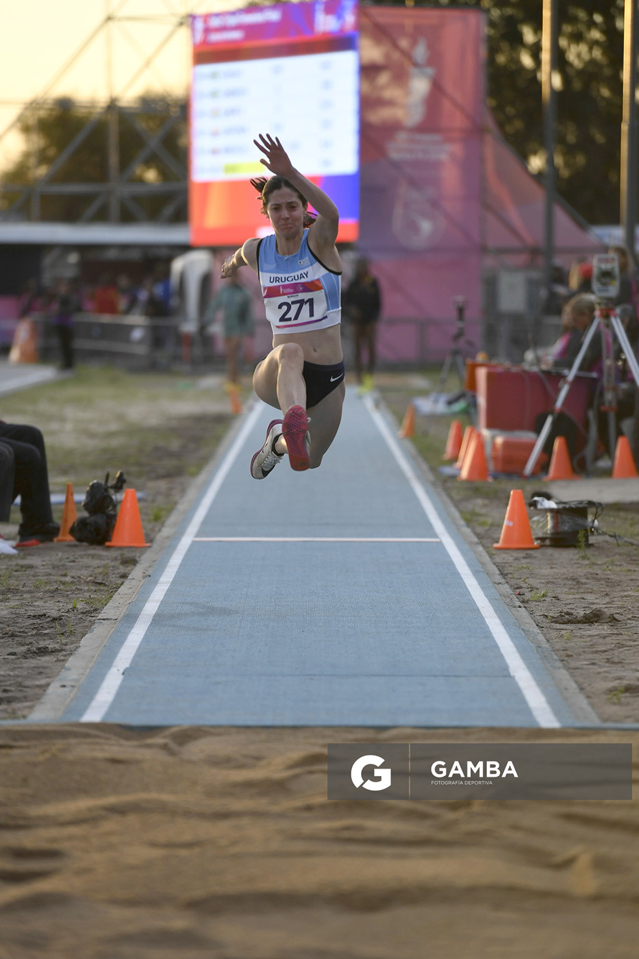 Millie Díaz (Uruguay). XIII Juegos Suramericanos Santa Fe 2026.