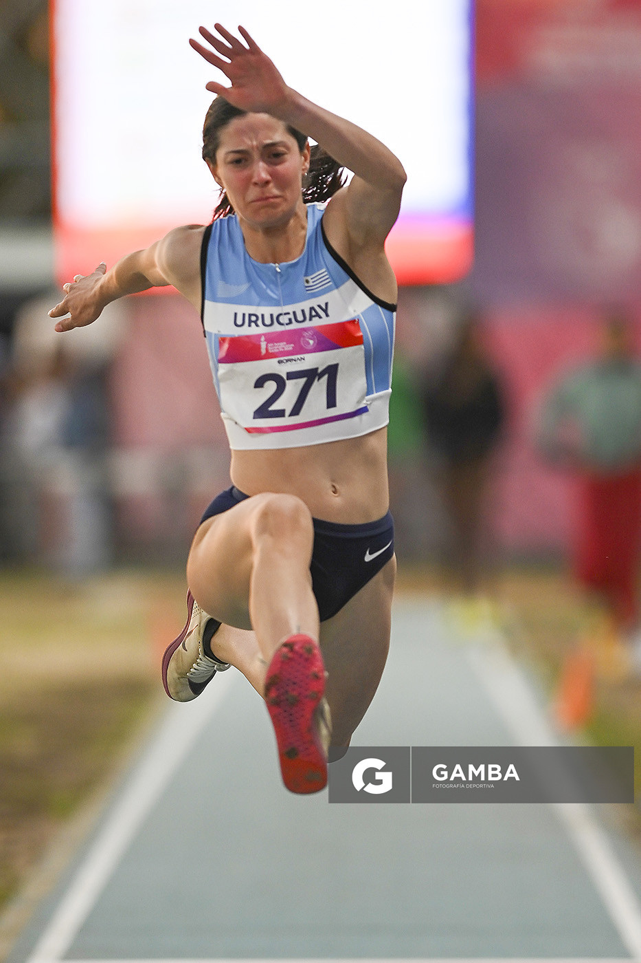 Millie Díaz (Uruguay). XIII Juegos Suramericanos Santa Fe 2026.