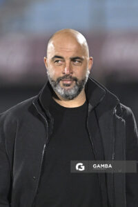 Marcelo Méndez, director técnico de Montevideo City Torque, Liga AUF Uruguaya. Estadio Centenario.