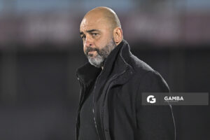 Marcelo Méndez, director técnico de Montevideo City Torque, Liga AUF Uruguaya. Estadio Centenario.