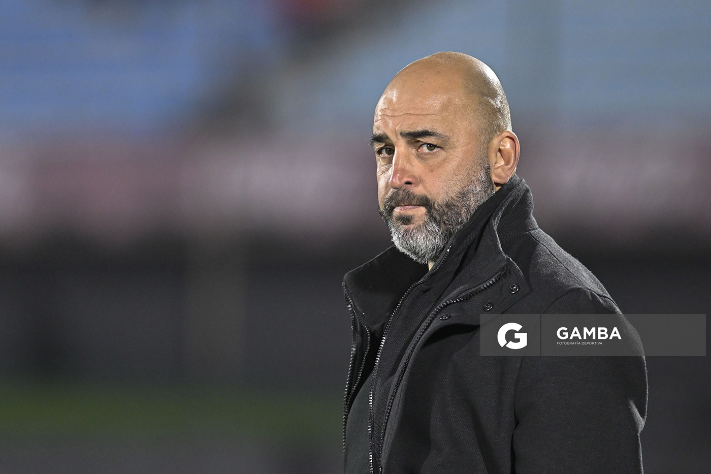 Marcelo Méndez, director técnico de Montevideo City Torque, Liga AUF Uruguaya. Estadio Centenario.