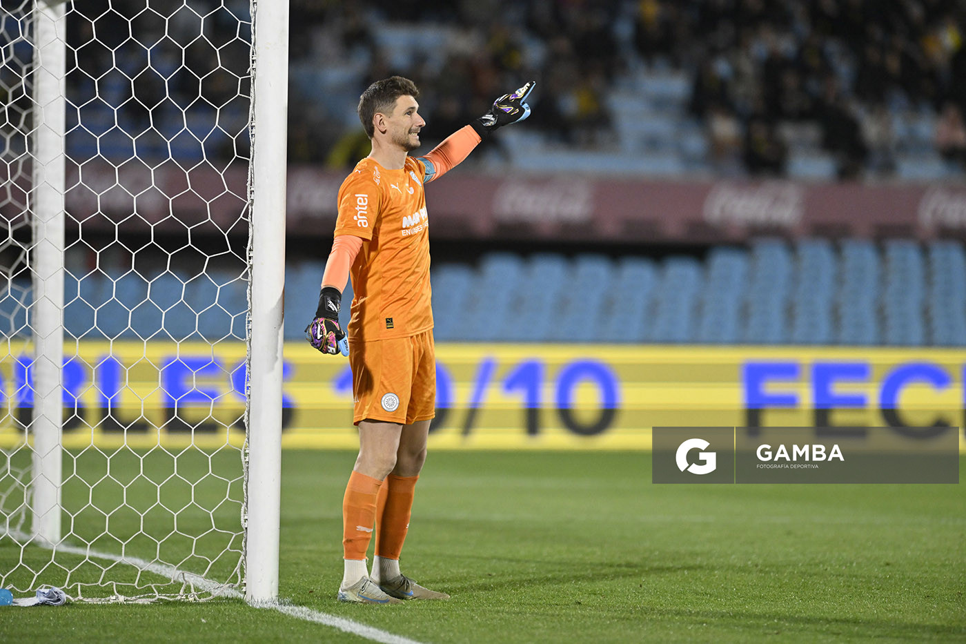 Franco Torgnascioli, golero de Montevideo City Torque, Liga AUF Uruguaya. Estadio Centenario.