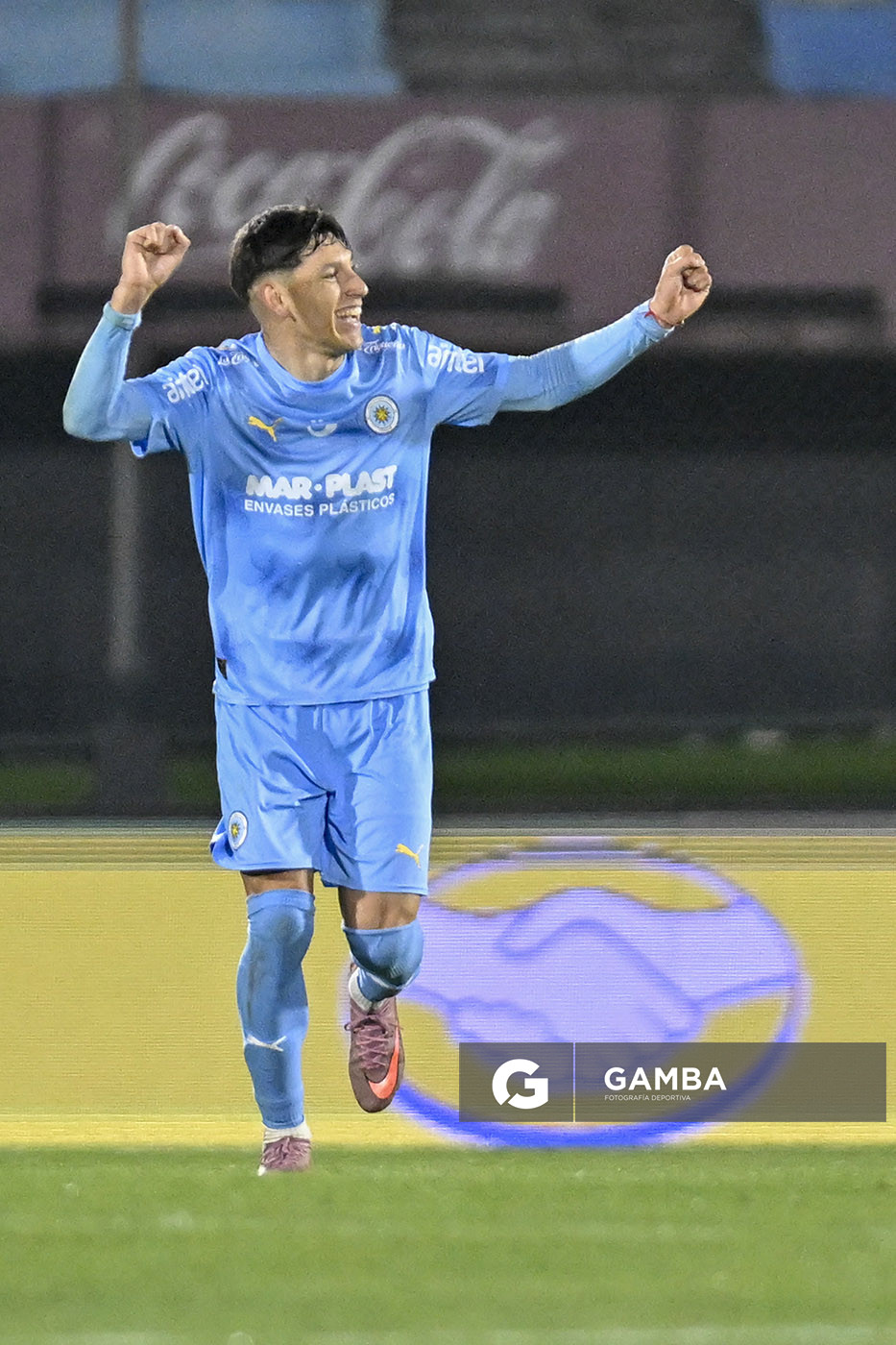 Esteban Obregón, de Montevideo City Torque, Liga AUF Uruguaya. Estadio Centenario.