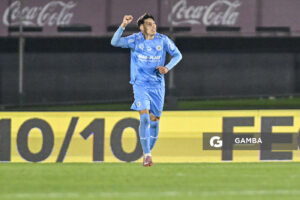Esteban Obregón, de Montevideo City Torque, Liga AUF Uruguaya. Estadio Centenario.