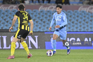 Salomón Rodríguez, de Montevideo City Torque, Liga AUF Uruguaya. Estadio Centenario.