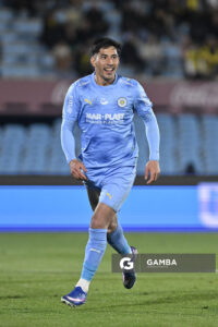 Salomón Rodríguez, de Montevideo City Torque, Liga AUF Uruguaya. Estadio Centenario.