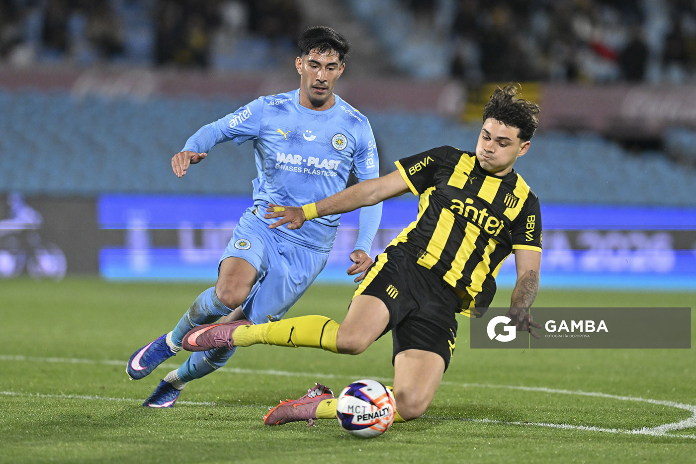 Nahuel Herrera, de Peñarol, Liga AUF Uruguaya. Estadio Centenario.