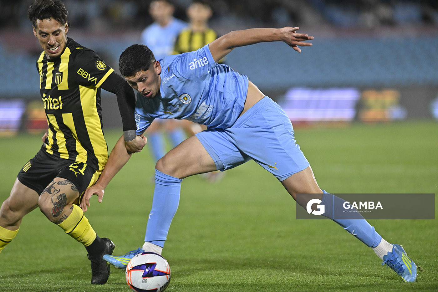 Nahuel Da Silva, de Montevideo City Torque, Liga AUF Uruguaya. Estadio Centenario.