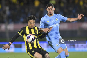 Jesús Trindade, de Peñarol, Liga AUF Uruguaya. Estadio Centenario.