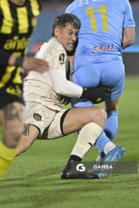 Washington Aguerre, golero de Peñarol, Liga AUF Uruguaya. Estadio Centenario.