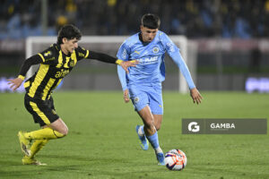 Lucas Duré, de Montevideo City Torque, Liga AUF Uruguaya. Estadio Centenario.