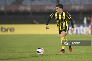 Franco González, de Peñarol, Liga AUF Uruguaya. Estadio Centenario.