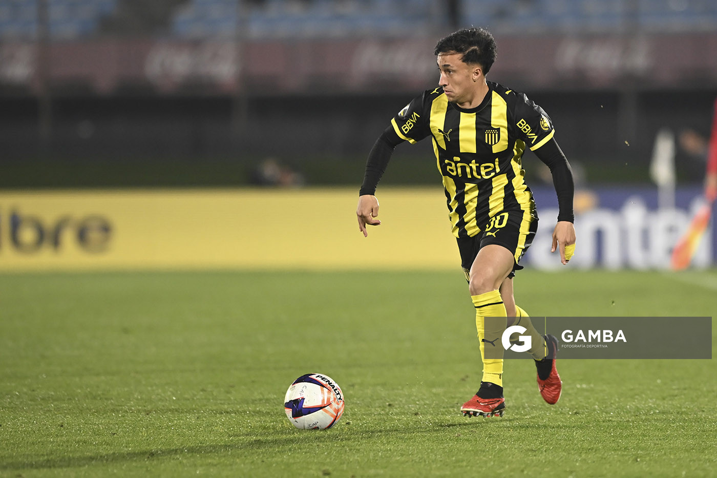 Franco González, de Peñarol, Liga AUF Uruguaya. Estadio Centenario.