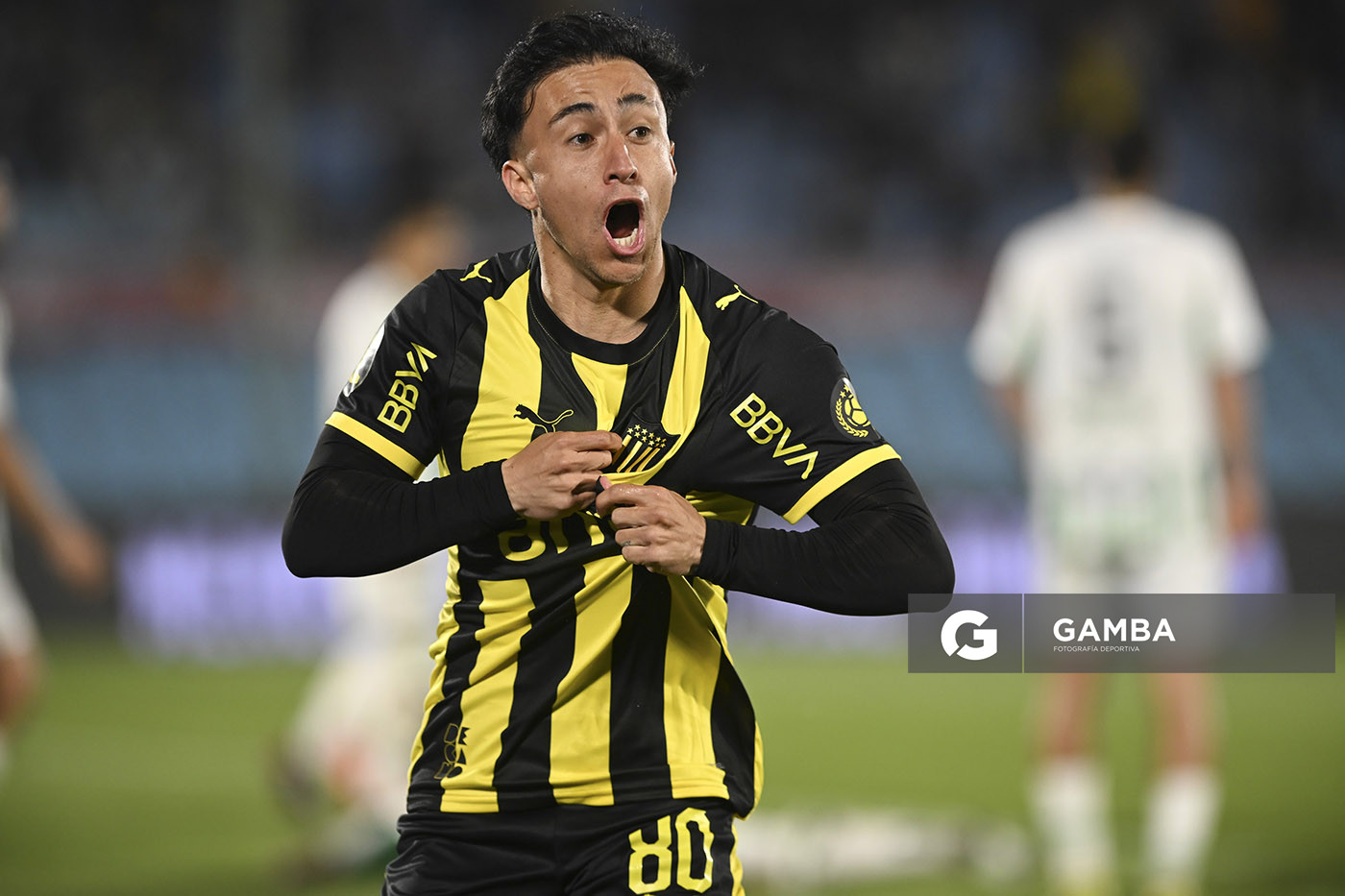 Franco González, de Peñarol, Liga AUF Uruguaya. Estadio Centenario.