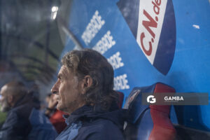 Daniel Carreño, director técnico de Nacional, Liga AUF Uruguaya. Estadio Gran Parque Central.
