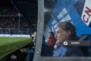 Daniel Carreño, director técnico de Nacional, Liga AUF Uruguaya. Estadio Gran Parque Central.