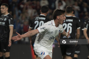 Tomás Viera, de Nacional, Liga AUF Uruguaya. Estadio Gran Parque Central.