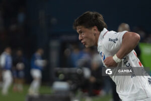 Tomás Viera, de Nacional, Liga AUF Uruguaya. Estadio Gran Parque Central.