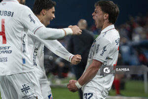 Tomás Viera, de Nacional, Liga AUF Uruguaya. Estadio Gran Parque Central.