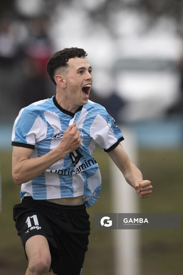 Yan Cortés, de Las Delicias, Campeonato Minuano 2026. cancha de Las Delicias.