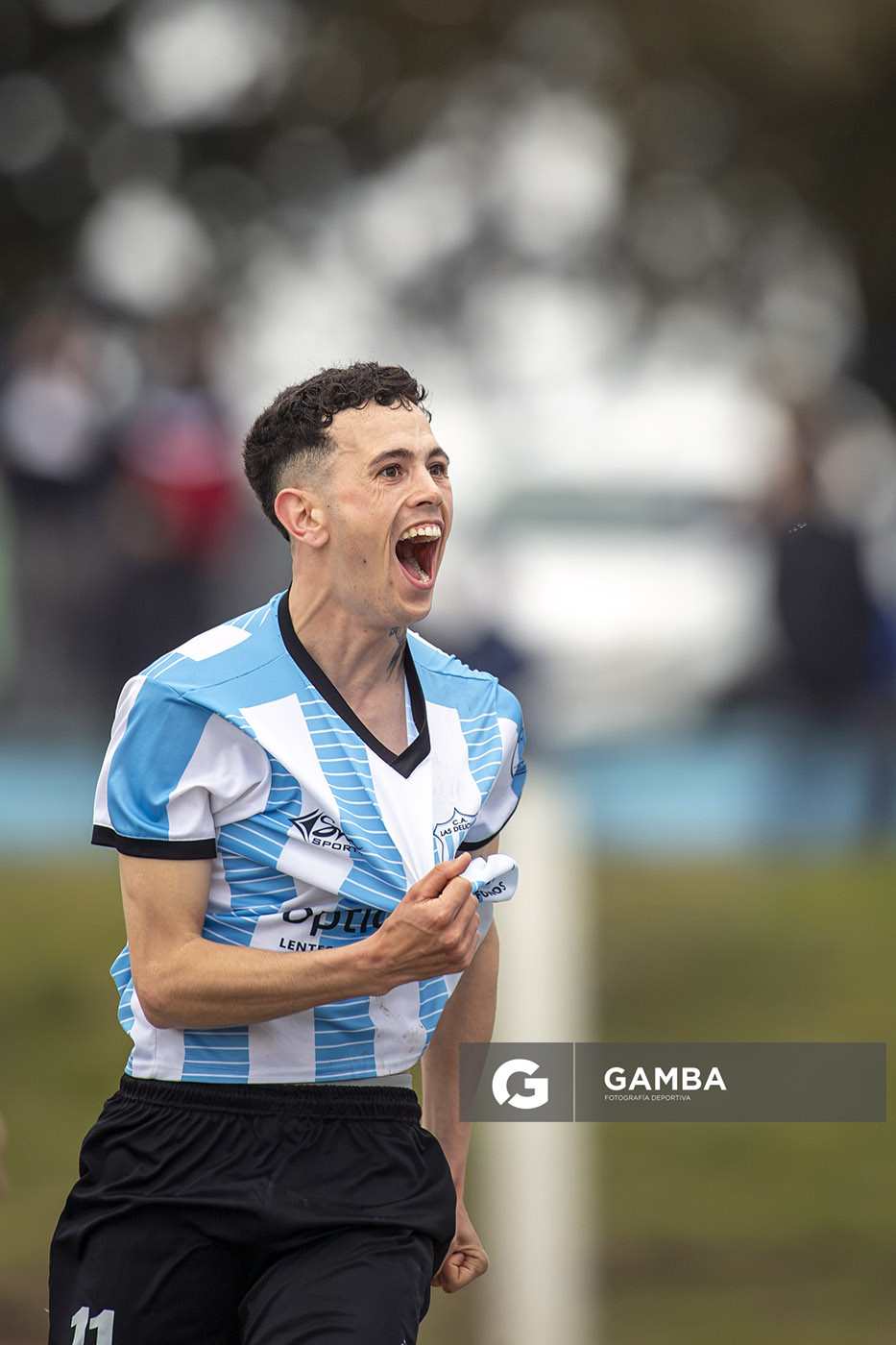 Yan Cortés, de Las Delicias, Campeonato Minuano 2026. cancha de Las Delicias.