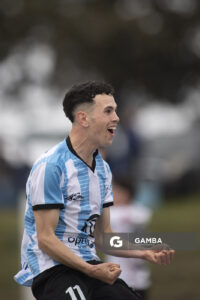 Yan Cortés, de Las Delicias, Campeonato Minuano 2026. cancha de Las Delicias.