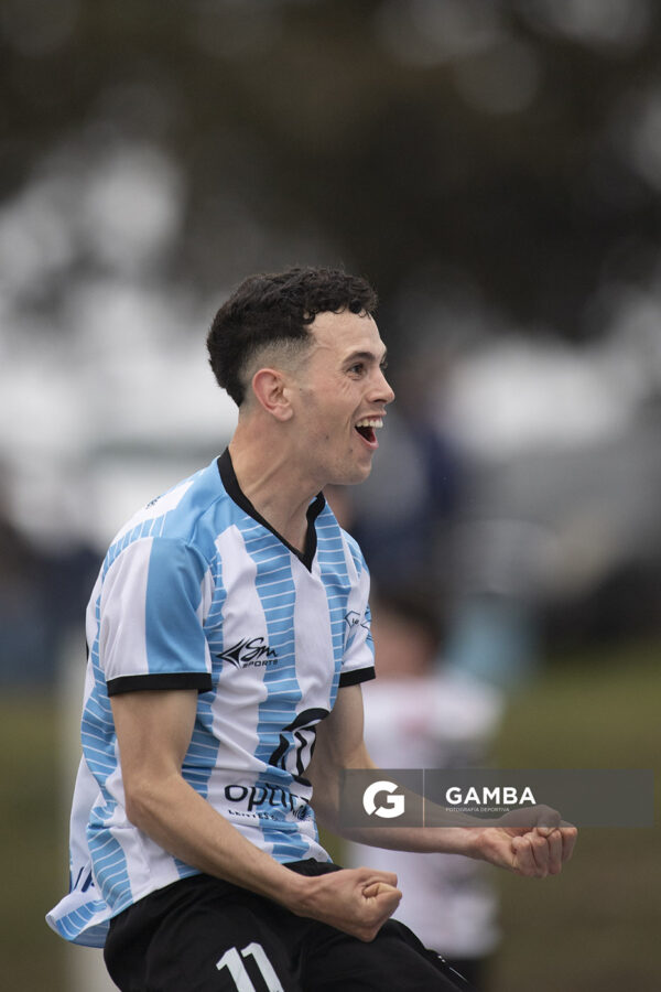 Yan Cortés, de Las Delicias, Campeonato Minuano 2026. cancha de Las Delicias.