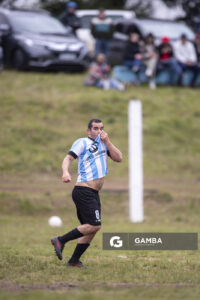 Diego Díaz, de Las Delicias, Campeonato Minuano 2026. cancha de Las Delicias.