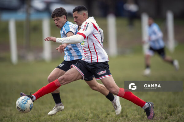 Álvaro Abreu, de Olimpia, Campeonato Minuano 2026. cancha de Las Delicias.