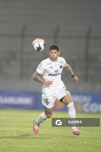 Facundo Barceló, de Liverpool, Liga AUF Uruguaya. Estadio Domingo Burgueño.
