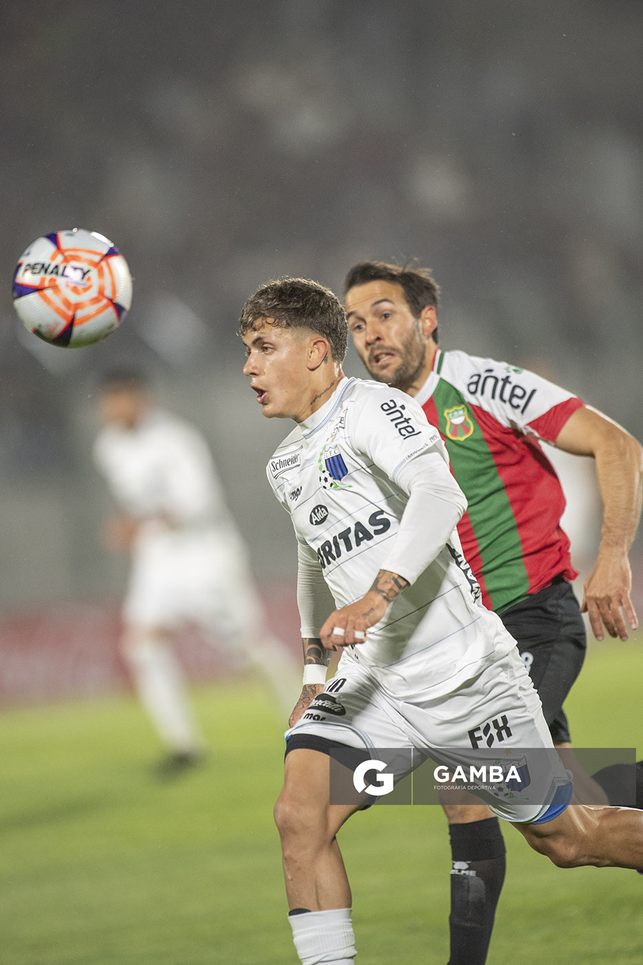 Ramiro Degregorio, de Liverpool, Liga AUF Uruguaya. Estadio Domingo Burgueño.