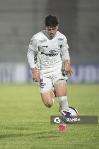 Kevin Lewis, de Liverpool, Liga AUF Uruguaya. Estadio Domingo Burgueño.