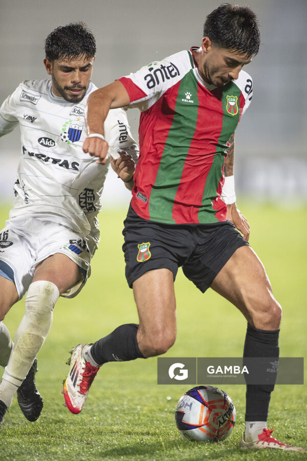 Juan Manuel Ramos, de Deportivo Maldonado, Liga AUF Uruguaya. Estadio Domingo Burgueño.