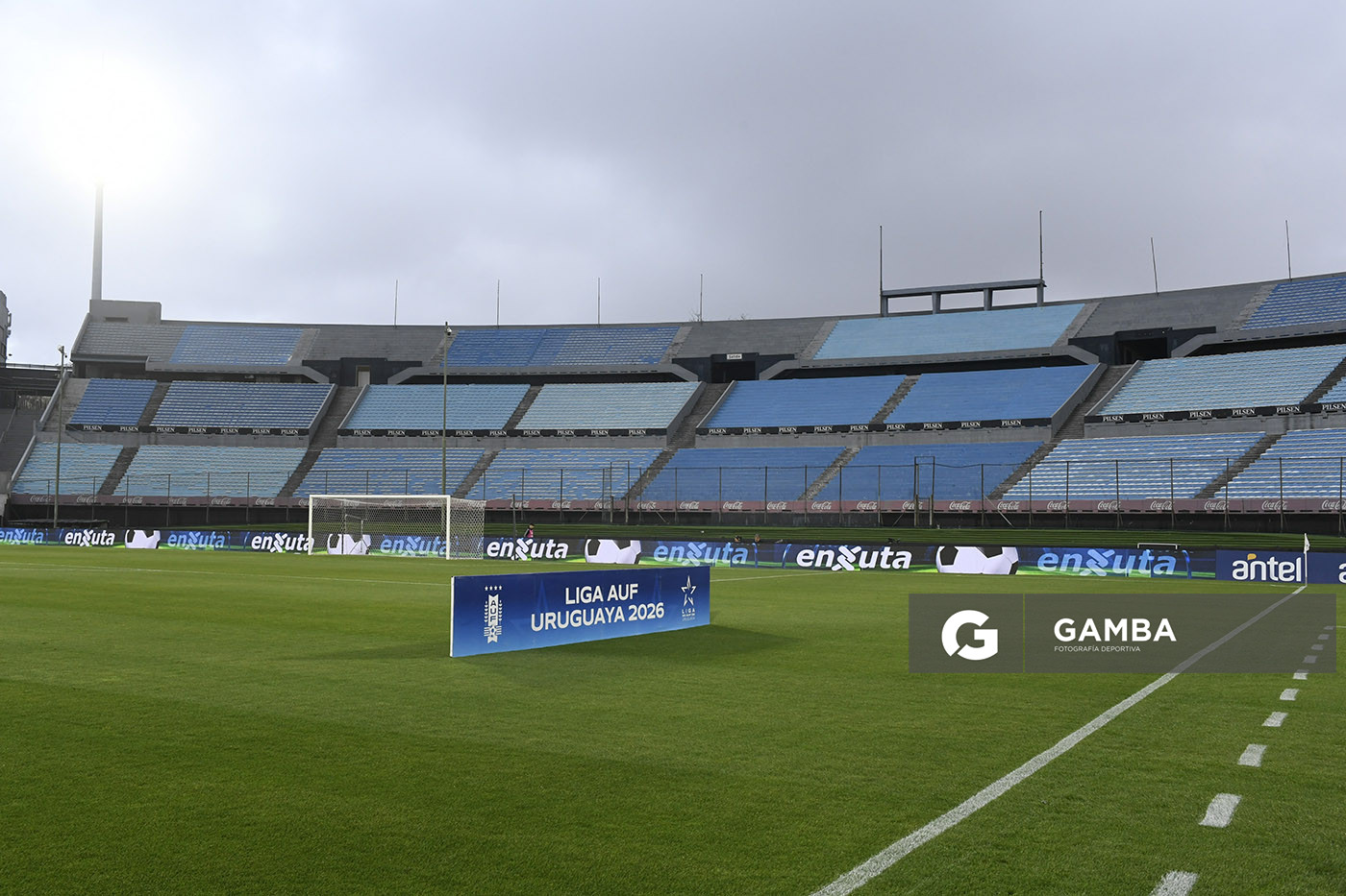 Liga AUF Uruguaya. Estadio Centenario.