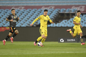 Leandro Umpiérrez, de Peñarol, Liga AUF Uruguaya. Estadio Centenario.