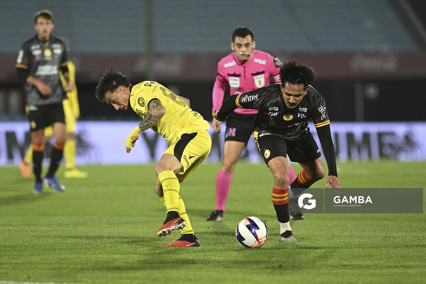 Agustín Ocampo, de Progreso, Liga AUF Uruguaya. Estadio Centenario.