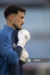 Alexis Martín Arias, golero de Nacional, Liga AUF Uruguaya. Estadio Centenario.
