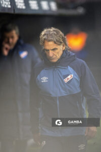 Daniel Carreño, director técnico de Nacional, Liga AUF Uruguaya. Estadio Centenario.