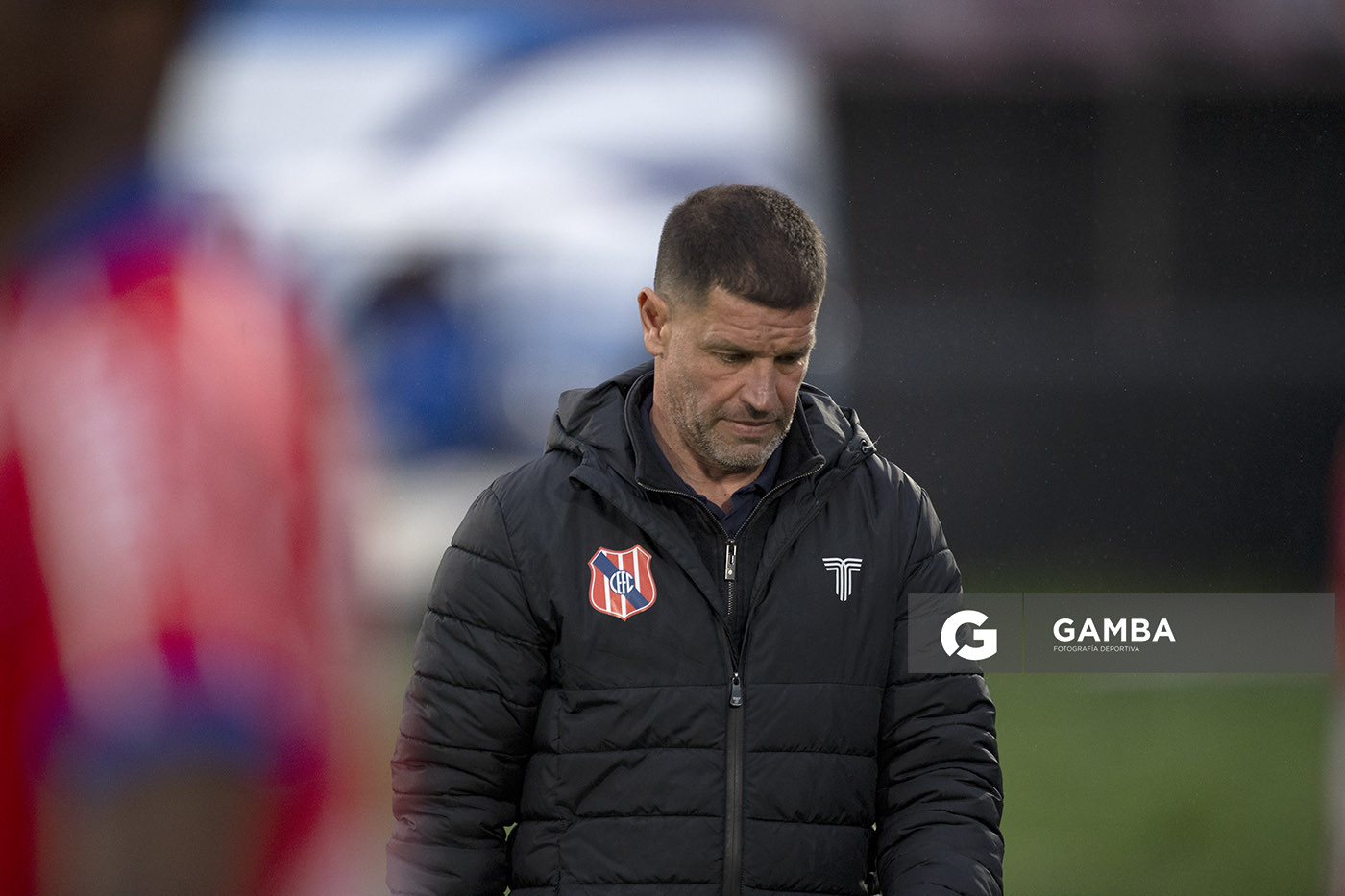 Antonio Pacheco, director técnico de Central Español, Liga AUF Uruguaya. Estadio Centenario.