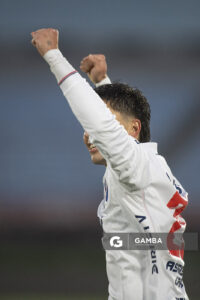 Tiziano Correa, de Nacional, Liga AUF Uruguaya. Estadio Centenario.