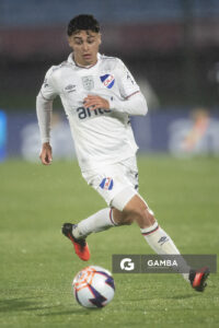 Luciano González, de Nacional, Liga AUF Uruguaya. Estadio Centenario.